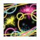 Creative Converting 318128 16-Count Paper Beverage Napkins, Glow Party, 5 X 5-Inch