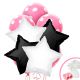 Black White And Pink Party Supplies Balloon Bouquet