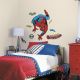 Roommates Rmk3253Gm Classic Spider-Man Comic Peel & Stick Wall Decals, Black
