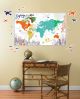 Birthdayexpress Rainbow Multicolor Room Decoration Giant Vinyl Wall Decor
