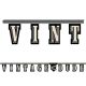 Creative Converting Vintage Dude Jointed Letter Banner 295567