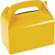 Yellow Treat Favor Boxes (6 Pack) Party Supplies