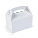 6-Pack Of White Treat Boxes For Party Favors