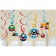 Amscan Inchesthomas All Aboard Inches Swirl Value Pack, Party Favor