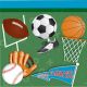Forum Novelties Sports Party Beverage Napkins (16 Pack)