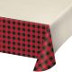 Creative Converting 322283 Border Print Plastic Tablecover, 54 Inches X 102 Inches, Multicolor