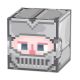 Beistle Knight 8-Bit Box Head, 9 By 9-Inch, Multicolor