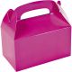 Hot Pink Treat Favor Boxes (6 Pack) Party Supplies