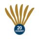 Premium Heavy Weight Plastic Knives Gold Pack Of 20 Party Supply