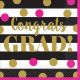 Amscan Gold Confetti Grad Luncheon Napkins (36)