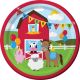 Creative Converting Bb425506 Farmhouse Luncheon Plates 9 Inches -8 Pack