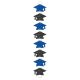 Amscan 221066.105 Ring Garland, 58 Pieces, Blue