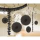 Paper & Foil Decorating Kits Jet Black Party Decor