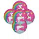 Birthdayexpress Fairytale Unicorn Party 5Pc Foil Balloon Kit