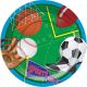 Forum Novelties Sports Party 734 Cake Plates (8 Pack)
