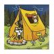 Fun Express Camp Adventure Beverage Napkins For Birthday Party Supplies Print Tableware Print Napkins Birthday 16 Pieces
