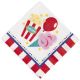 Fun Express Carnival Beverage Napkins For Birthday Party Supplies Print Tableware Print Napkins Birthday 16 Pieces