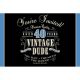 Vintage Dude 40Th Invitations (8 Pack)