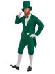 Forum Novelties Mens Adult Leprechaun Costume, Green/White, One Size