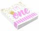 Forum Novelties 79816 Happy 1St Bday Girl-Napkin 10, One Size, Multicolor