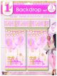 Forum Novelties Happy 1St Bday-Wall Decor-Girl, Multi