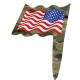 Patriotic Food Party Picks 24 Pack Food Picks With Military Camouflage Pattern