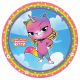Amscan Rainbow Butterfly Unicorn Kitty Dessert Plates