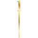 Forum Novelties 78724# Topper-1 1, Gold (Pack Of 12)