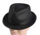 Forum Novelties Hip Hop Felt Hat Black