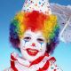 Forum Child Clown Wig, Rainbow