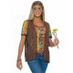 Forum Novelties Womens 60S Hippie Vest Costume Accessory, Brown, One Size