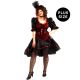 Forum Novelties Womens Plus Size Saloon Girl Costume, Red