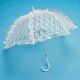 Forum Novelties 64520 Lace Umbrella, White