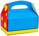 Birthdayexpress Blue Red Yellow Childrens Party Supplies Empty Favor Boxes 4 Pack