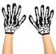 Rubies 332 Costume Co Mens Skeleton Gloves-Black/White Costume, One Size