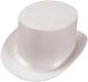 White Satin Top Hat