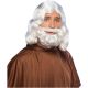 Short White Beard And Moustache