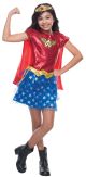 Rubies Costume Dc Superheroes Wonder Woman Sequin Child Costume, Medium