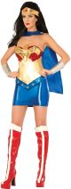 Dc Comics Wonder Woman Classic Deluxe Costume, Multi, Large