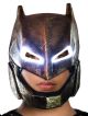 Rubies Mens Batman V Superman Dawn Of Justice Batman Armored Light Up Mask, Multi, One Size