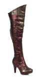 Ellie Shoes Womens 414-Wonder Boot, Red, 7 Us/7 M Us