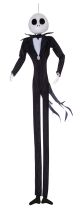 Disney The Nightmare Before Christmas Jack Skellington Full Size Poseable Hanging Character Decoration, Multi