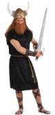 Forum Mens Black Tunic Costume,Black,Plus