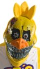 Rubies Costume Co Mens Five Nights At Freddys Nightmare Chica 3/4 Mask, As Shown, One Size