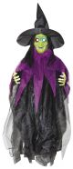 Hanging Light Up Witch 3Ft