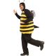 Forum Novelties Womens Plus-Size Bumble Bee Plus Size Costume, Black/Yellow, Plus