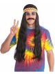 Hippie Wig Adult Black