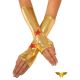 Rubies Costume Co Womens Dc Superheroes Wonder Woman Gauntlets, Multi, One Size
