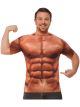 Forum Novelties 77400 Muscle T-Shirt, Multicolor, One Size, Pack Of 1