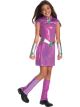 Rubies Costume Girls Dc Superhero Deluxe Starfire Costume, Large, Multicolor